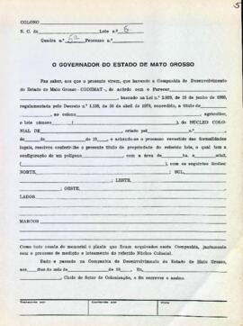 NÚMERO DO TÍTULO: SEM DADOS