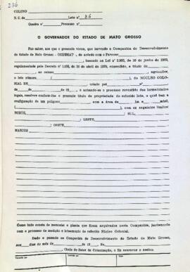 NÚMERO DO TÍTULO: SEM DADOS