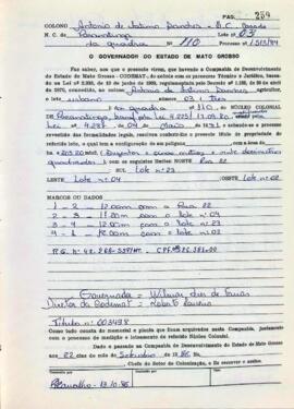 NÚMERO DO TÍTULO: 003498