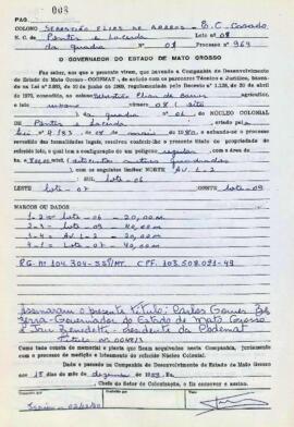 NÚMERO DO TÍTULO: 004813