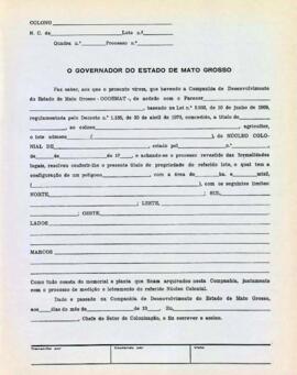 NÚMERO DO TÍTULO: SEM DADOS