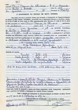 NÚMERO DO TÍTULO: 007112