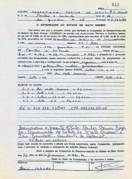 NÚMERO DO TÍTULO: 009217