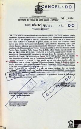 NÚMERO DA CERTIDÃO: 225.94
