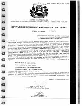 NÚMERO DO TÍTULO: 14222