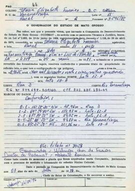 NÚMERO DO TÍTULO: 3018