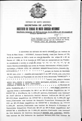 NÚMERO DO TÍTULO: 02032