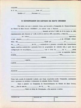 NÚMERO DO TÍTULO: SEM DADOS