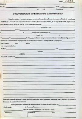 NÚMERO DO TÍTULO: SEM DADOS