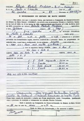 NÚMERO DO TÍTULO: SEM DADOS