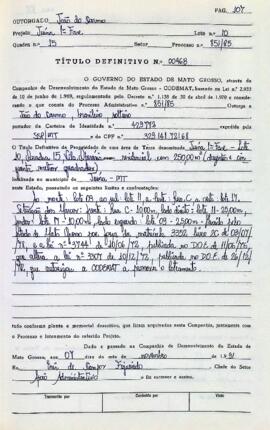 NÚMERO DO TÍTULO: 0468