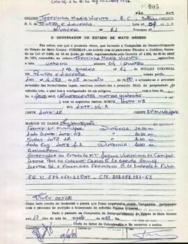 NÚMERO DO TÍTULO: 005721