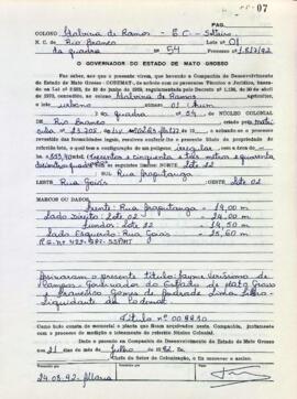 NÚMERO DO TÍTULO: 009930