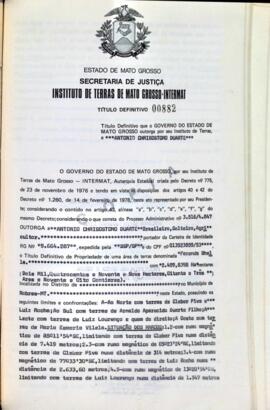NÚMERO DO TÍTULO: 00882