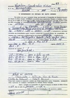 NÚMERO DO TÍTULO: 003996