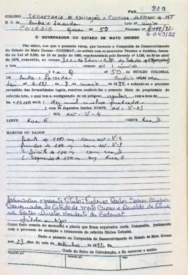 NÚMERO DO TÍTULO: SEM DADOS