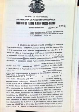 NÚMERO DO TÍTULO: 000195