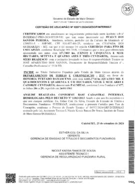 NÚMERO DA CERTIDÃO: 02071.2024