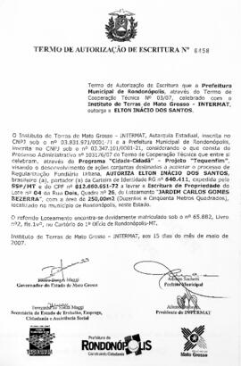 NÚMERO DO TERMO: 6458