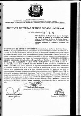 NÚMERO DO TÍTULO: 3472