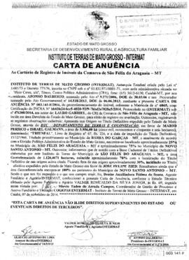 NÚMERO DA CERTIDÃO: 003.141-F.2014