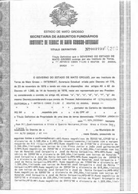 NÚMERO DO TÍTULO: 002731