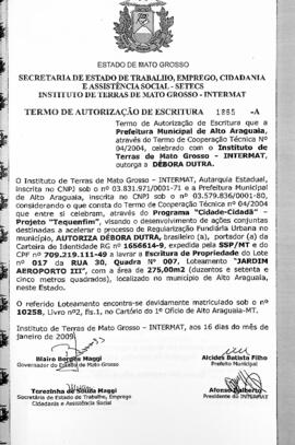 NÚMERO DO TERMO: 1865-A