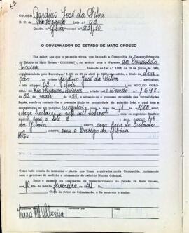 NÚMERO DO TÍTULO: SEM DADOS