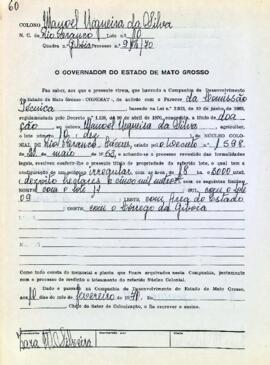 NÚMERO DO TÍTULO: SEM DADOS