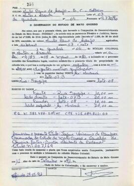 NÚMERO DO TÍTULO: 007169