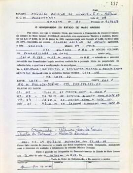 NÚMERO DO TÍTULO: 003216