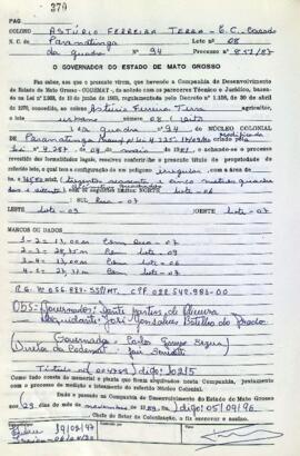 NÚMERO DO TÍTULO: 10215