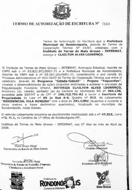 NÚMERO DO TERMO: SEM DADOS