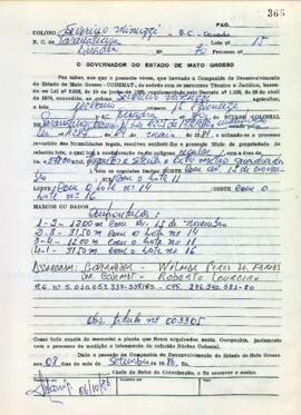 NÚMERO DO TÍTULO: 003305