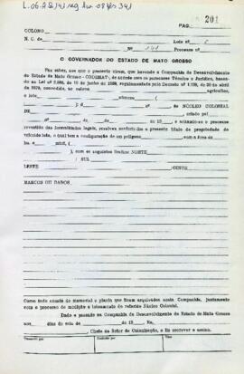 NÚMERO DO TÍTULO: SEM DADOS