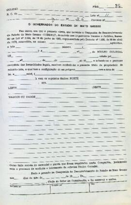 NÚMERO DO TÍTULO: SEM DADOS