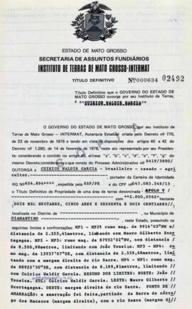 NÚMERO DO TÍTULO: 000634
