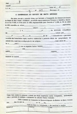 NÚMERO DO TÍTULO: SEM DADOS