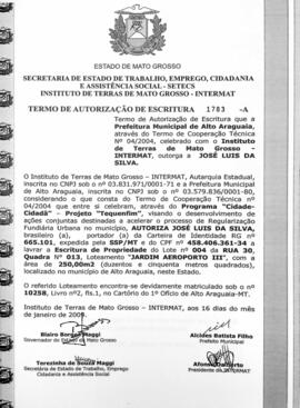 NÚMERO DO TERMO: 1783-A