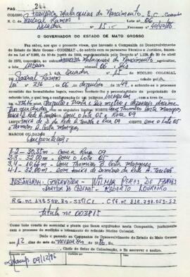 NÚMERO DO TÍTULO: 003815