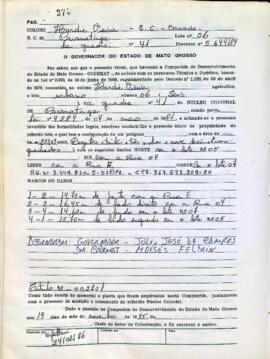 NÚMERO DO TÍTULO: 002701