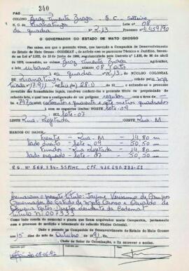 NÚMERO DO TÍTULO: 007333