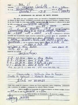 NÚMERO DO TÍTULO: 003964