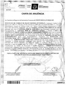 NÚMERO DA CERTIDÃO: 006.897-F.2016