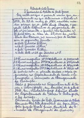 NÚMERO DO TÍTULO: SEM DADOS