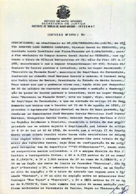 NÚMERO DA CERTIDÃO: 1049.80