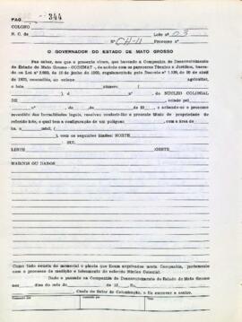 NÚMERO DO TÍTULO: SEM DADOS