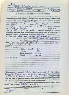 NÚMERO DO TÍTULO: SEM DADOS