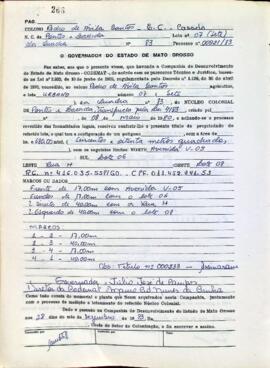 NÚMERO DO TÍTULO: 000233