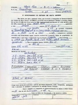 NÚMERO DO TÍTULO: 004625